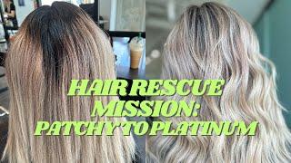 Color Correction Chaos: Fixing Purple Spots, Orange Roots & Bleach Damage!