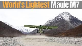 Alaska Bush Flying in a Maule M7