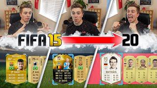 I Opened 1 INSANE Pack on Every Fifa from 15-20