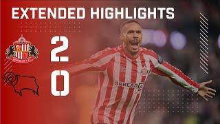 Extended Highlights | Sunderland AFC 2 - 0 Derby County