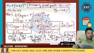 Compound Interest Class 6 ( Concepts, Applications ) || Anil Nair Classes | Shortcuts | Aptitude
