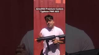 ASGI Premium Custom Typhoon PW9 AEG #airsoft #airsoftgi #short #shorts #custom #premium #speedqb