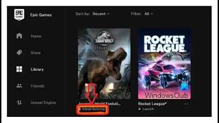 How to Stop Cloud Syncing Epic Games Launcher