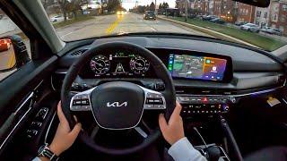 Great Refresh!! - The NEW 2023 Kia Telluride SX AWD POV Sunset Drive