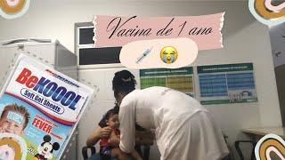 Vlog: vacina de um ano no meu bebê| Yasmim Bárbara