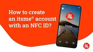 How to install your itsme® account with NFC