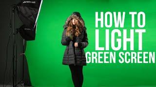 How to Light a Green Screen | Lighting 101