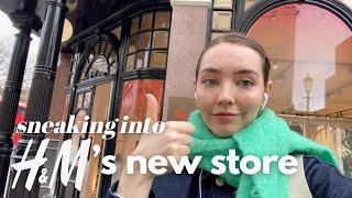 going undercover at h&m’s new luxury store in London