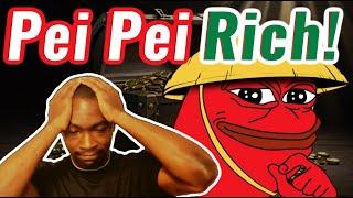 How Much Profit Could You Make with PeiPei? PeiPei Rich! PEIPEI COIN || Adam Shelton, #peipei