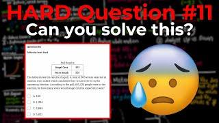 [December SAT] You MUST Know This HARD Problem (#11)