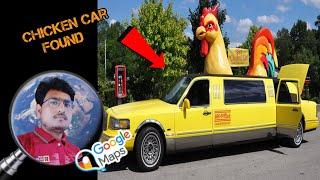 Chicken car found on google earth #googlemaps #googleearth