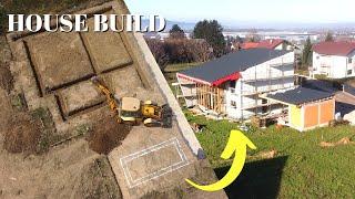 18 Months in 35 Minutes,  Couple builds a dream home ..