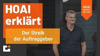 HOAI erklärt: Öffentliche Auftraggeber lehnen Nachträge systematisch ab.