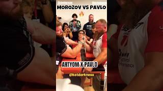 Artyom Morozov vs Pavlo Derbedyenyev! Armwrestling Afterpull!#armwrestling #morozov #armwrestler