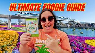 EPCOT’S FLOWER AND GARDEN FESTIVAL ULTIMATE FOODIE GUIDE | Trying 35+ Food & Drinks!