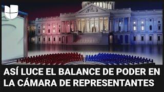 Te mostramos en realidad aumentada cómo va la distribución de la Cámara Baja tras las elecciones