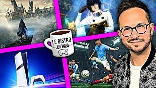 Bistro du Jeu Vidéo ‍ Hogwarts Legacy de RETOUR  PS5 PRO nouveau jeu EA Sports FC Open World 