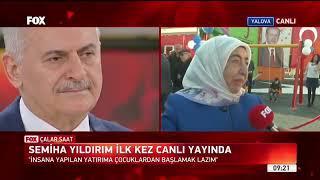 Binali Yıldırım: "Semiha Hanım ile 43 yıllık hayat arkadaşlığımız var."