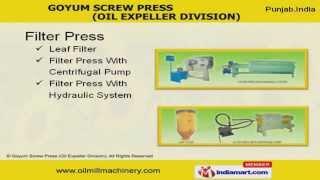 Oil Expeller Goyum 10 By Goyum Screw Press, Ludhiana