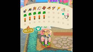 Small Garden Speed Build - Animal Crossing #Shorts