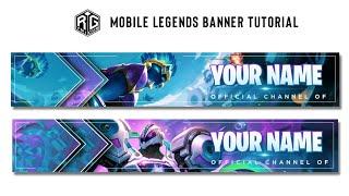 How To Make Mobile Legends Banner on PixelLab | ML Banner | RG Tricks