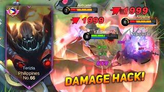 NEW UPDATE DAMAGE HACK TERIZLA BUILD AND EMBLEM SET THIS 2023!!! (thanks moonton!)