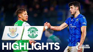 St Johnstone 1-1 Hibernian | Gayle Goal Denies 10-Man St Johnstone | William Hill Premiership