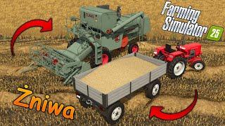 PIERWSZE POLSKIE Żniwa W Farming Simulator 25 | Class & T25 & Autosan