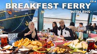 MOST EXPENSIVE FERRY BREAKFAST  | BOSPHORUS SEA TOUR 