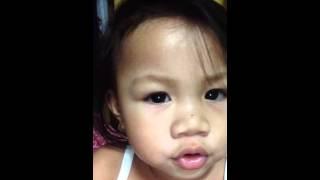 1 year & 6 month old baby jamila learn abcs and 1-10 numbers!