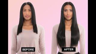 Instantly Longer Hair | How To Install Clip-Ins With Mayvenn