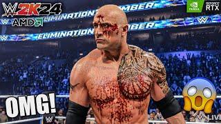 WWE 2K24: I Played as The Rock and Unleashed CHAOS!