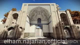 The great gate of Ali Qapu Qazvin Iran