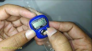 Rs25/-Coil Winding Counter? Tally counter speed test