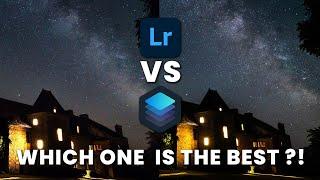 Battle! Lightroom Classic VS Luminar AI - One of the hardest Retouching - Milky way!