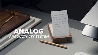 Analog by Ugmonk - It's Time To Rethink Productivity