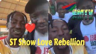 ST Gambian Dream Show Respect To Legend 🫢 Rebellion The Recaller In The Street 