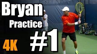 Mike Bryan in 4k | Forehand and Backhand #1 | Western & Southern Open 2014