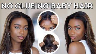 UNLOCK A NEW LOOK! 100% No Glue! Blonde Highlights Full Lace Wig | ft. RPGSHOW