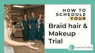 How to Have an Amazing Bridal Hair and Makeup Trial