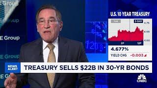 Treasury sells $22 billion in 30-year bonds