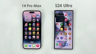 iPhone 14 Pro Max vs Galaxy S24 Ultra - SPEED TEST!