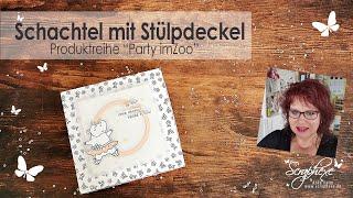 Einfache Schachtel mit Stülpdeckel | Produktreihe Party im Zoo von Stampin‘ Up!