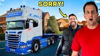 MOVING OLD WOOD WITH SHAUN IN MY SHOW TRUCK | *IM SORRY* |  #truckertim