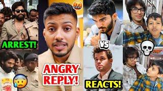 Tech Burner ANGRY REPLY to CONTROVERSY! | Allu Arjun ARRESTED, Gukesh Vs Magnus, Sourav Joshi, BB |