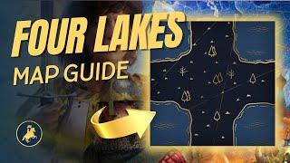 How To Play Four Lakes | S9 Map Guide | Age of Empires 4