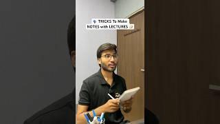 How To Make Notes with Online Lectures?! #jee #motivation