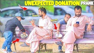 Unexpected Donation Prank - | @NewTalentOfficial