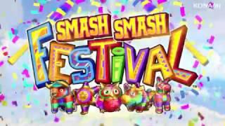 SMASH SMASH FESTIVAL | Official Slot Game Video | Konami Gaming, Inc.