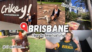 AUSTRALIA DIARIES: I love Brisbane! Australia zoo, streets beach & struggles of travelling solo